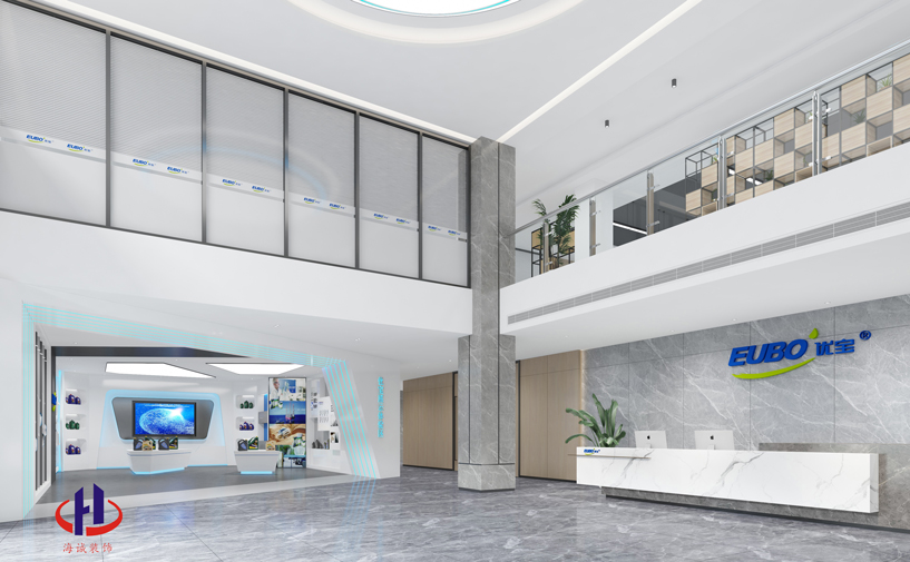 江西優(yōu)寶新材料12000平產(chǎn)業(yè)園裝修